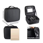 Portable Professional Makeup Case Waterproof Travel Makeup Bag Female Beauty Nail ToolBox For Women Cosmetic Organizer