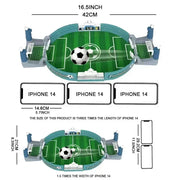 Creative Indoor Playtime Activity for Kids Puzzle Soccer Table Set Two-Person Football Game Table Game Foosball Accessories