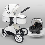 Multi-functional Baby Stroller 3 in1,Portable Baby Carriage,Fold Pram,High Landscape Stroller,Newborn stroller With Car-Seat