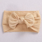 Elastic Jacquard Bow Tie Headband for Babies Infant Bow Headband Bowknot Headwear Cute Baby Headbands Girls Newborn Photography
