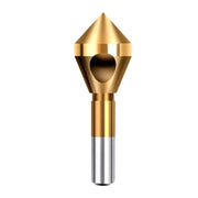 90 Degree Deburring Chamfering Cutter Countersink Drill Bits HSS Titanium Coated Smooth Hole Metal Boring Drill Bit Punch Tool