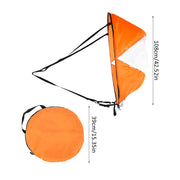 Canoe Sail Eco Friendly  Portable Foldable High Transparency Special Sail for Kayak Canoe Inflatable Boats Kayak Sail
