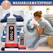 Loolifl, Quick-Drying Fabric Glue, Universal Fabric Repair Glue, Multi-Functional Clothing and Textile Sewing Adhesive, Waterproof Agent