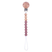Baby Anti-drop Chain Pacifier Clips Silicone Beads Infant Nipple Appease Soother Chain Clips Dummy Holder Nipple Clip