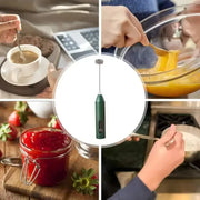 Rechargeable 3-Speed Electric Handheld Food Mixer Kitchen Egg Beater Milk Frother 1 Jam Machine Beverage Coffee Maker