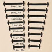 16pcs/lot Silicone Shoelaces No Tie Shoelaces 12 Colors Elastic Lace Shoelace Creative Lazy Silicone Laces Rubber Lace