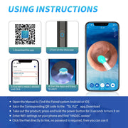 NE3 Ear Cleaner High Precision Ear Wax Removal Tool with Camera LED Light Wireless Otoscope Smart Ear Cleaning Kit Best Gift