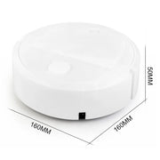 Automatic Electric Floor Vacuum Cleaner 3-in-1 1500Pa USB Rechargeable Wireless Sweeping Mop for Home Office Use