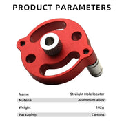 3-10mm Dowel Jig Kit - Self Centering Drill Guide Locator with 8 Steel Bushing -Woodworking Aluminum Alloy Hole Puncher