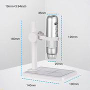 U13A Digital Microscope,Mini Pocket Handheld USB 2MP 1000x Magnification Camera WiFi Endoscope