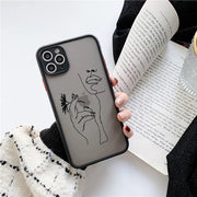 Art Retro Abstract Geometry Phone Case For iPhone 17 15 13 12 Mini 14 X Xs Xr 16 11 Pro Max 15 14 Puls Cute Anti-fall Cover