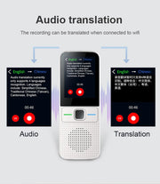 T10 Smart Voice Translator 137 Multi Languages In Real Time Online Instant Off Line Translation AI Learning Conversion