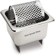 Butter Wheel For Evenly Spread Butter Stainless Steel Melted Butter Dispenser Butter Roller Kitchen Gadgets American Burger Tool