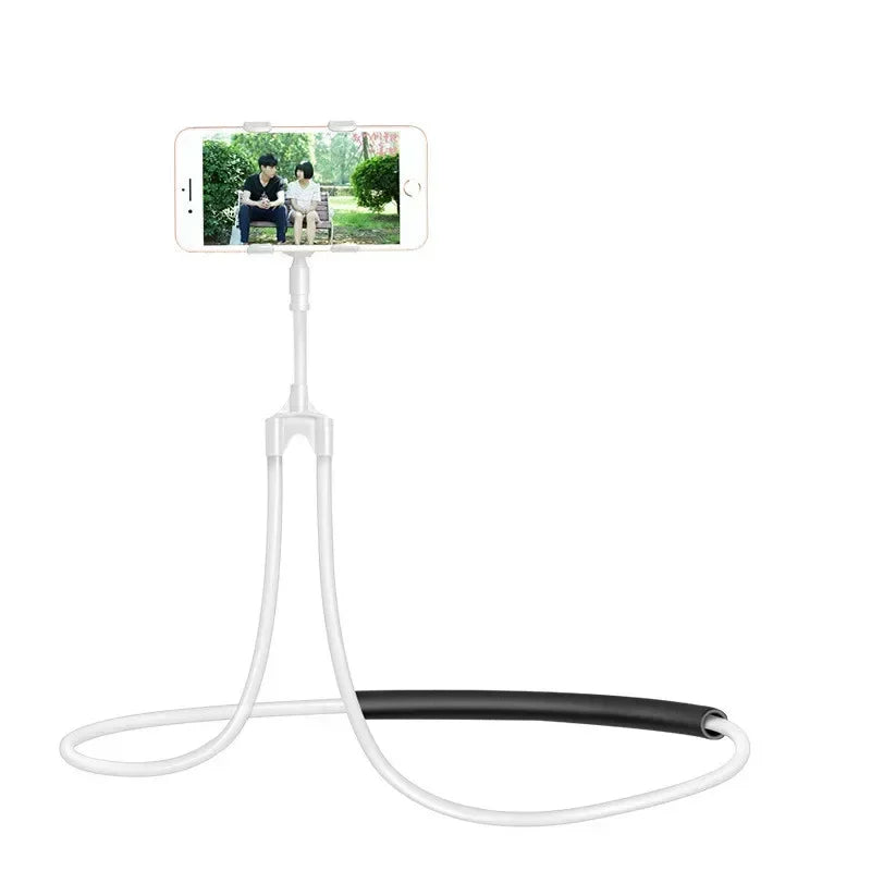 Mobile Phone Holder Hanging Neck Lazy Cellphone Mount Accessories Adjustable 360 Degree Phones Holder Stand for iPhone