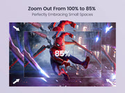 Wimius L1 Mini Projector 1080P Support 300 ANSI Android 11 Wifi Bluetooth Projector Auto Keystone Home Projector Portable