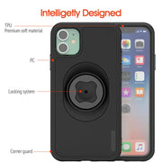 Shockproof Bike Phone Mount for iPhone 16 Pro Max | Anti-Vibration Motorcycle Handlebar Holder with Case, Secure Locking