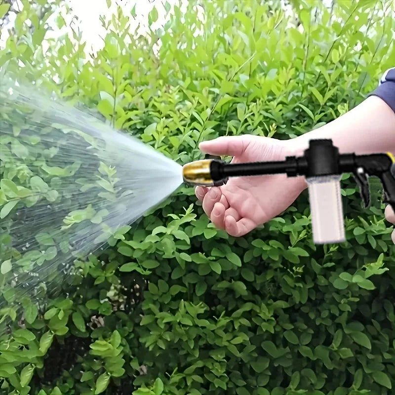 High Pressure Car Washing Water Gun Long Rod Nozzle Garden Hose Nozzle Multi-Function Watering Tool Powerful Car Cleaning Tool
