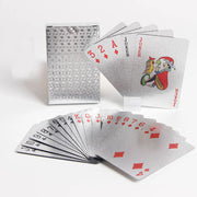 24K Gold Playing Cards Plastic Poker  Game Deck Foil Pokers Pack Magic Waterproof Card Gift Collection Game