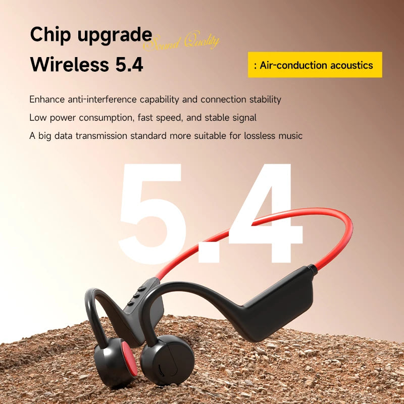 X1Pro Wireless sports open-ear air conduction headphones ear-hook design, supports memory card, outdoor Bluetooth headset