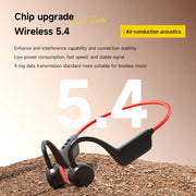 X1Pro Wireless sports open-ear air conduction headphones ear-hook design, supports memory card, outdoor Bluetooth headset