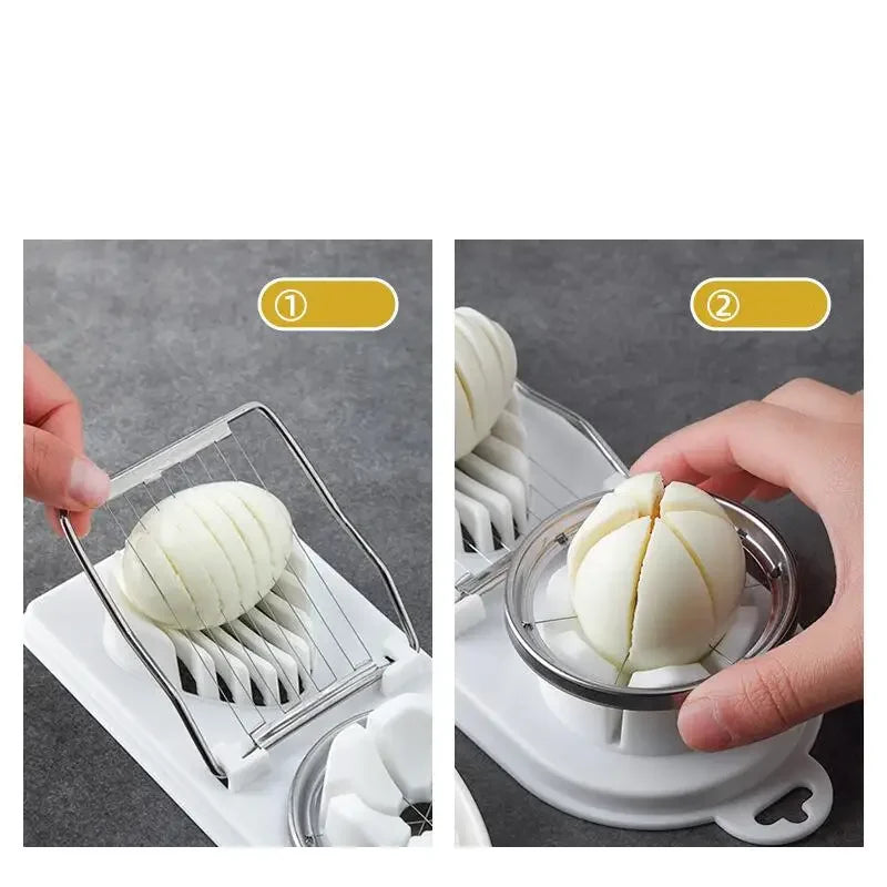 304 Egg Slicer Slicing Dividers Novel Kitchen Accessories Gadgets Sets Kitchen Utensils Tool Kitchenware Useful Things for Home