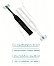 Electric Ultrasonic Toothbrush 6-Speed USB Rechargeable Waterproof Soft Bristles for Adults And Couples