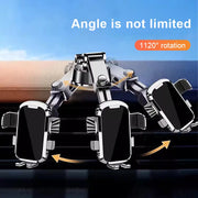 SEAMETAL Car Phone Holder Suction Cup Stand Gravity Dashboard Phone Mount Stand GPS Universal For iPhone 15 14 13 Xiaomi Samsung