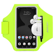 HAISSKY Zipper Pocket Running Sports Armband For iPhone 17 16 15 Pro Max 14 Plus 13 Men Women Outdoor Touch Screen Belt Arm Bags