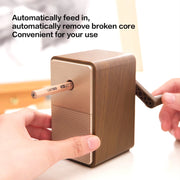 DELI Adjustable Pencil Sharpener with Long Lasting Blade Rotary Table Sharpeners Machine Stationery