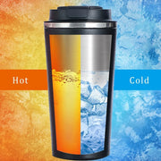 Stainless Steel Tumbler Coffee Mug Smart Travel Thermos Cup Temperature Display Insulated Car Water Cup Portable Vacuum Flasks