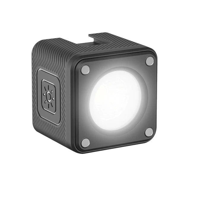 Ulanzi L2 Cute Lite Waterproof Mini LED Video Light Magnetic With Diffuser For 10m Underwater Shoot for Gopro Hero 12 11 10 9 8