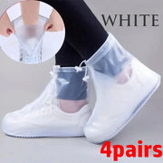 1 Pair Waterproof Shoe Covers, Non-slip Reusable Rain Snow Boot Women Men PVC Outdoor Rainy Reusable Quality Non-slip Shoe Cover