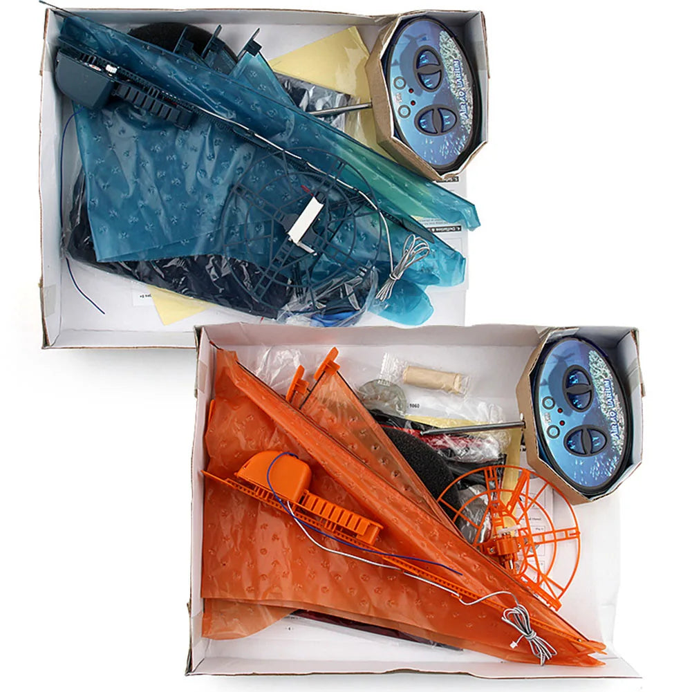 Remote Control Shark Toys Infrared RC Electric Flying Air Balloons Kids Toy RC Fly Air Balloons Clown Fish Toy Gifts Party Decor