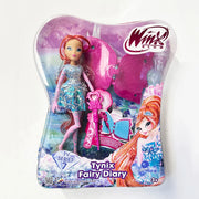 Believix Fairy&Lovix Fairy Rainbow Colorful Girl Doll Action Figures Fairy Bloom Dolls with Classic Toys for Girl Gift