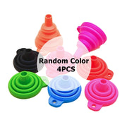 Funnels for Filling Bottles Kitchen Funnel Small Food Grade Silicone Collapsible Funnel for Filling Water Bottle Liquid Powder