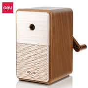 DELI Adjustable Pencil Sharpener with Long Lasting Blade Rotary Table Sharpeners Machine Stationery
