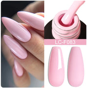LILYCUTE 129 Colors 7ML Nail Gel Polish Nail Supplies Vernis Semi Permanent Nail Art Manicure Soak Off LED UV Gel Nail Varnishes