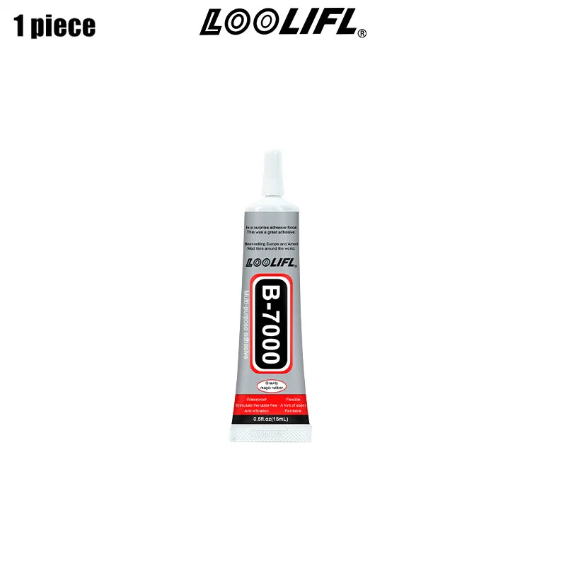 Loolifl, Quick-Drying Fabric Glue, Universal Fabric Repair Glue, Multi-Functional Clothing and Textile Sewing Adhesive, Waterproof Agent