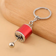 Creative Gear Head Keychain Speed Gearbox Keyring for Car Key Turbo Hub Brake Disc Pendant Shock Absorber Keys Holder Chain Ring