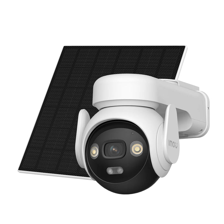 IMOU AOV PT 5MP With Solar Panel 360° PTZ Outdoor Security Camera 4G LTE Wifi Network 10000mAh Battery Auto Tracking IP Camera