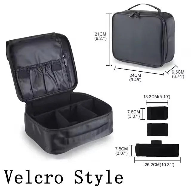 Portable Professional Makeup Case Waterproof Travel Makeup Bag Female Beauty Nail ToolBox For Women Cosmetic Organizer