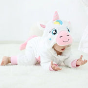 Baby Rompers Winter Kigurumi Lion Costume For Girls Boys Toddler Animal Jumpsuit Infant Clothes Pyjamas Kids Overalls ropa bebes