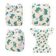 ALVABABY Modern Cloth Nappy Shell Eco-Friendly Baby Cloth Diaper Shell Adjustable Pocket Diaper Shell for Babies 3-15kg