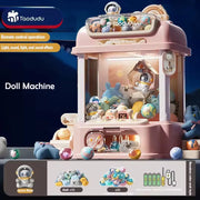 Big Size DIY Doll Machine Kids Coin Operated Play Game Mini Claw Catch Toy Crane Machines Music Doll Children Xmas Gifts Toys