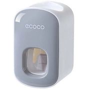No-punch Lazy Wall Mount Useful Automatic Toothbrush Holder Toothpaste Squeezer Bathroom Accessories Toothpaste Dispenser