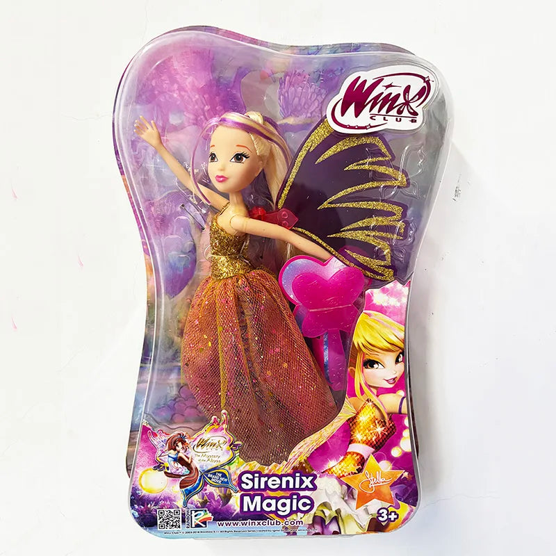 Believix Fairy&Lovix Fairy Rainbow Colorful Girl Doll Action Figures Fairy Bloom Dolls with Classic Toys for Girl Gift