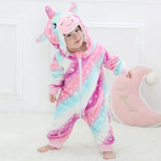 Baby Rompers Winter Kigurumi Lion Costume For Girls Boys Toddler Animal Jumpsuit Infant Clothes Pyjamas Kids Overalls ropa bebes
