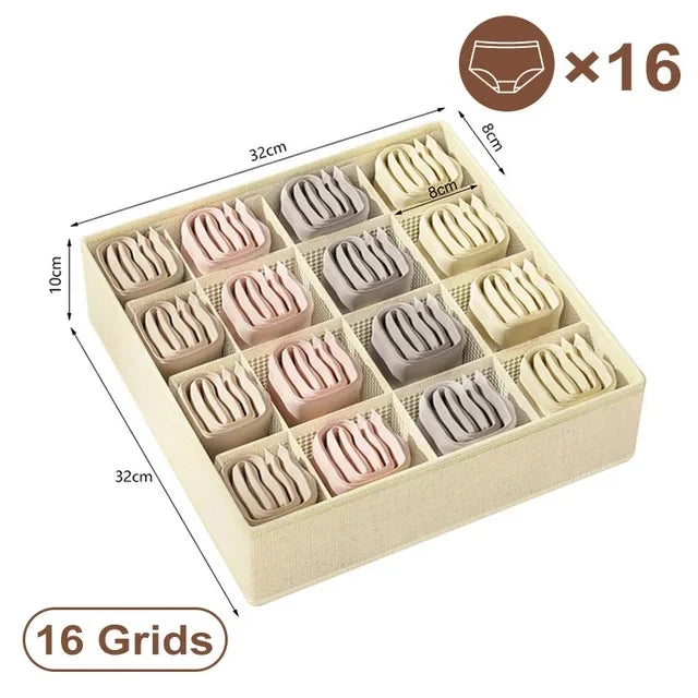 Underwear Bra Socks Organizer Cabinet Drawer Organizers Socks Scarf Underwear Storage Boxes Wardrobe Clothing Storage Organizer
