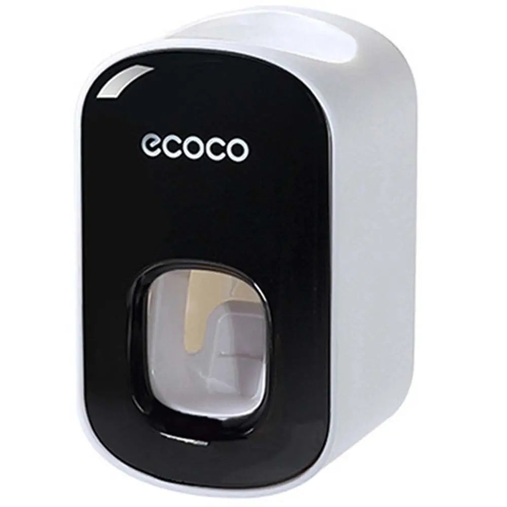No-punch Lazy Wall Mount Useful Automatic Toothbrush Holder Toothpaste Squeezer Bathroom Accessories Toothpaste Dispenser