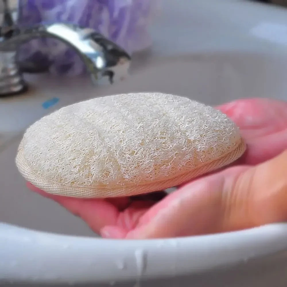 Soft Body Scrub Exfoliating Scrub Shower Loofah Sponge Natural Loofah Bath Brush Exfoliator Massager Deep Cleaning Bathing Tools